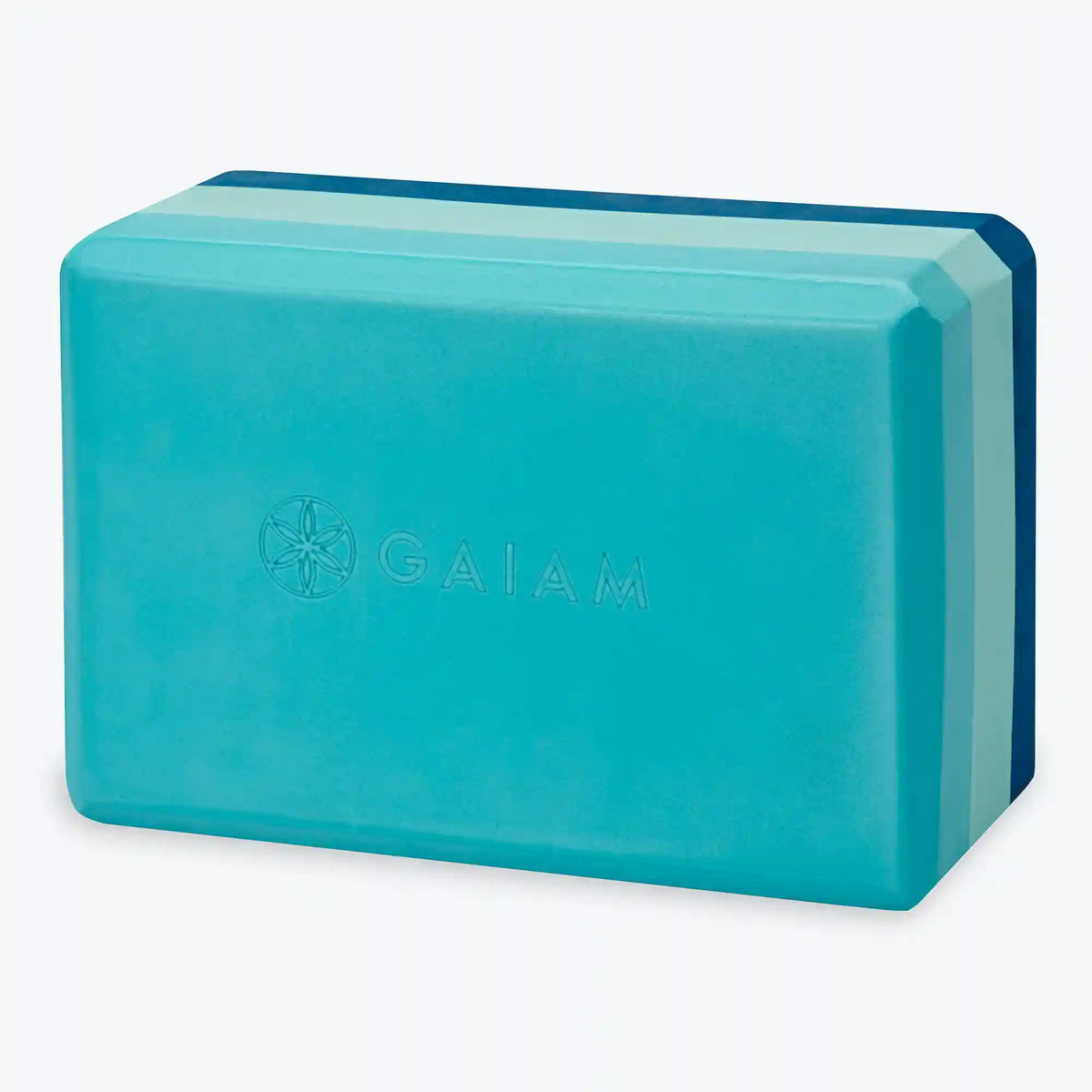 Tri-Color Yoga Block